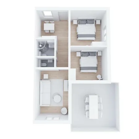 アパート Zulijani House Helis B1 & B6